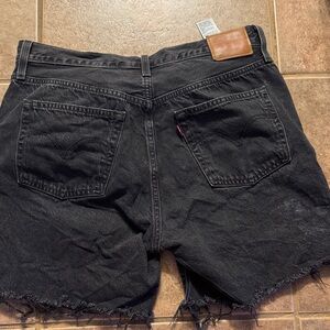 Levi’s 501 black Jean shorts size 31